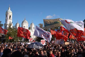 Митинг в защиту Петербурга